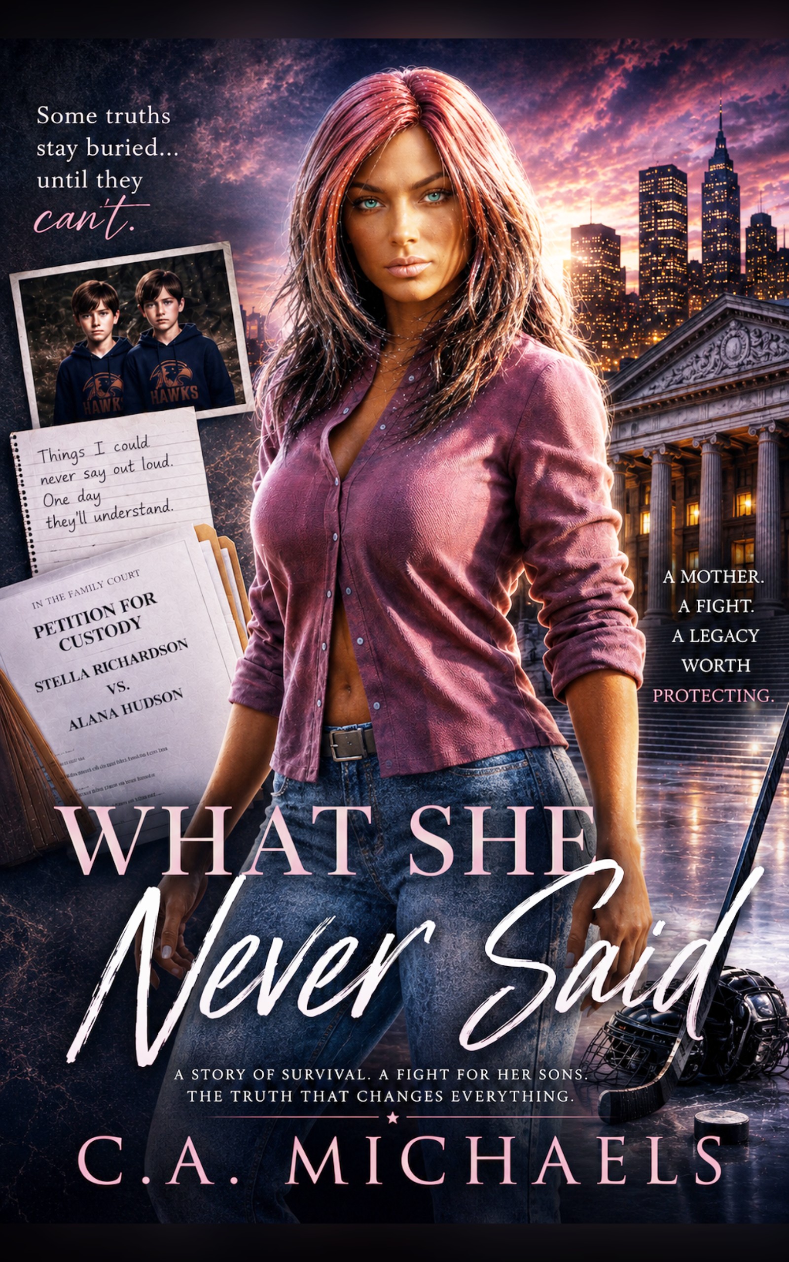 What She Never Said cover